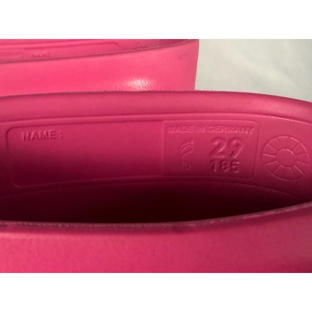 Birkenstock Derry Kids Beet Pink EVA Waterproof Rain Boots Size 29 US 11-11.5 - Picture 7 of 9